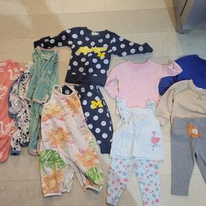 Michigan Polka Dot Sweatshirt and Pants Set